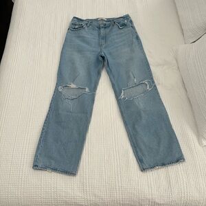 90’s relaxed jeans high rise